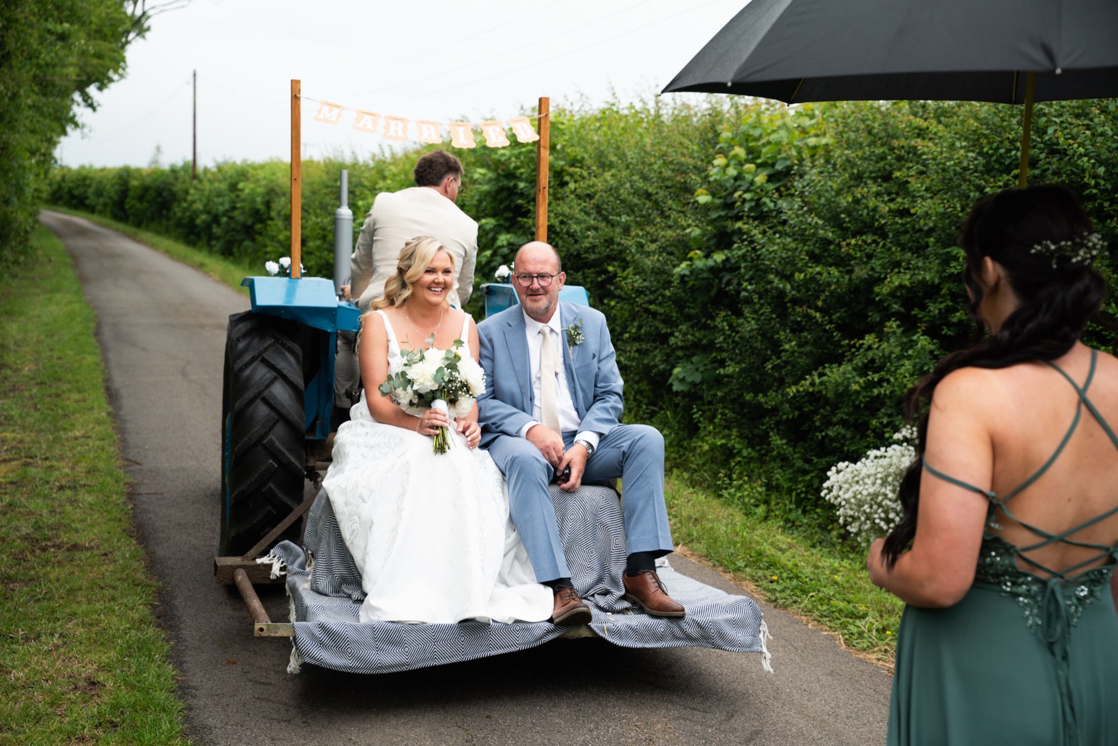 Wedding photograph from the Deare wedding